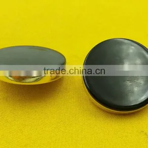 28mm Enamelled Metal Shank Button For Ladies Coats --- MJ5863 thumbnail-3