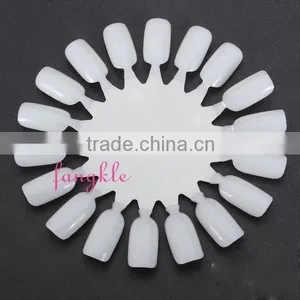 18 Tips Nail Art Round Color Chart Display Wheel thumbnail-1