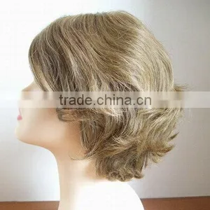 Short Curly Bob Wigs for Asian Women thumbnail-3