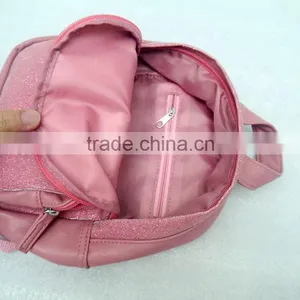 2106 Fashion Ladies Backpack,pink Genuine Leather Sports Backpack, thumbnail-5