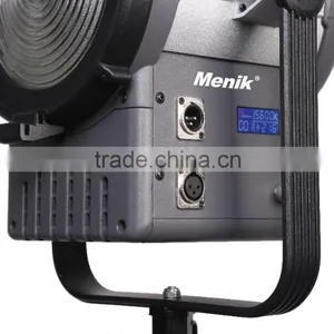 Menik SR-2000B 200W Focus and Color Temperature Adjustable Fresnel Lens LED Spotlight thumbnail-3
