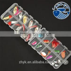 2016 Wholesales Price Best Sell 20 Slot Bags Rotating Sequins Lure Set thumbnail-1