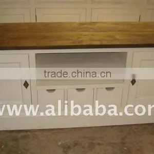 Dresser 3 Drawers With2 Doors - Wooden Dresser thumbnail-1