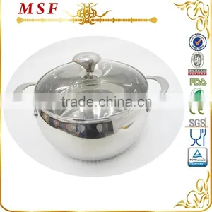 6.1L Apple Shape Pot Stainless Steel Hot Pot thumbnail-1