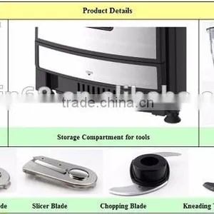 New Arrival Multi National Food Processor With LED Lights And Storage Compartment thumbnail-2
