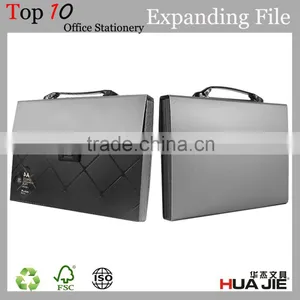 Fashion Handbag Style PP Expanding File Folder With Handle Document Bag thumbnail-1