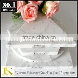 Square White Marble Shower Tray thumbnail-5
