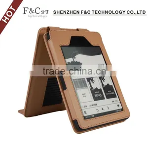 For Amazon Kindle Touch 2014 E-book Leather Case With Stand Function thumbnail-5
