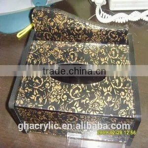 GH-RZ564 Acrylic Tissue Box ,customized Acrylic Tissue Box Cover thumbnail-2