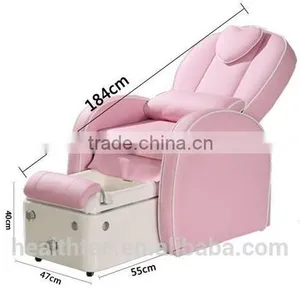Lovely Pink Princess Pedicure Spa Chair for Kids thumbnail-3