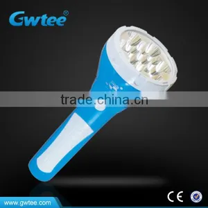 Plastic Electric Police Led Torch Flashlight(GT-8151) thumbnail-6