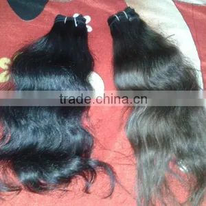 Indian Virgin Wavy Hair Suppliers in Chennai, Raw Temple Hairs Directly From India thumbnail-4