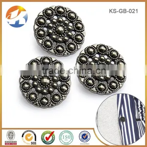 Fashion Beautiful Embossed Logo Coat Sewing Button thumbnail-3