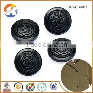 Black Engraved Snap Button Custom Logo thumbnail-3