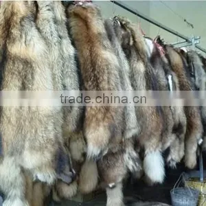 China Original 100% Genuine Raccoon Fur Skin thumbnail-3