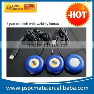 Round Shape Weblink 3 Port Usb Hub Loaded With Your Website thumbnail-1