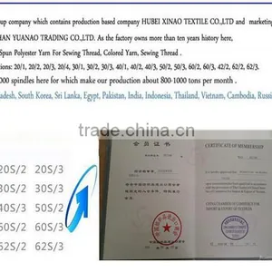 Yizheng Stable 100 Percent Polyester Fibers For Sewing Threads Yarns thumbnail-6