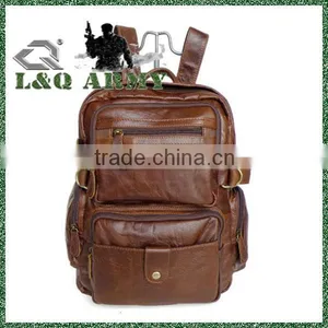 LQ 2014 Fashion Leather Vintage Backpack thumbnail-1