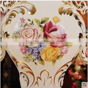 European Style Modern Interior Decoration Ceramic Vases for Hotel Deco thumbnail-3