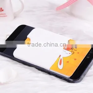 Best Promotion Gifts Silicone Phone Sticker/phone Card Pocket thumbnail-3
