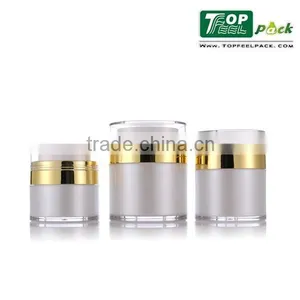 PJ10 Airless Cream Jar Acrylic 15g Black Cosmetic Jars 30ml thumbnail-2