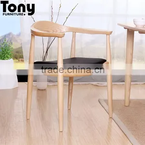 Classic Wood Living Furniture Concise Wooden Chair thumbnail-2