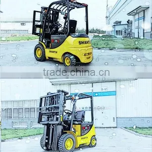 Chinese Shantui Electric Forklift SF30S With Side Shift thumbnail-1