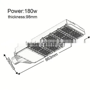DLC ETL UL Approval 5 Years Warranty Factory Wholesale 30w-450w Led Street Light thumbnail-3
