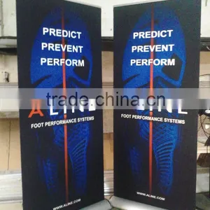 New Style 2016 Hot Aliminium Pole Fibre Roll up Banner Quality Choice thumbnail-1