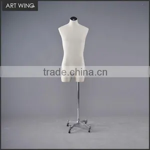 Design Woodden Arms Fashion Tailored Dummy Male Mannequin for Sale thumbnail-1