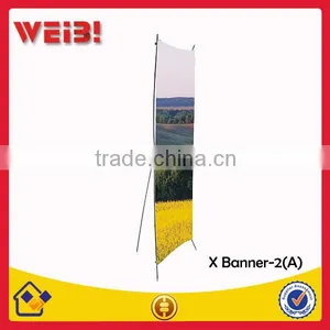60x160cm Black Outdoor X Frame Banner Stand thumbnail-1