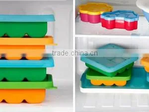BPA Free Silicone Baby Blocks Freezer Storage Container thumbnail-6