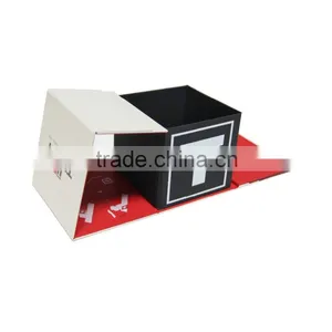 High-end Custom Logo Cardboard Watch Storage Box , Single Watch Packgaging Box thumbnail-5