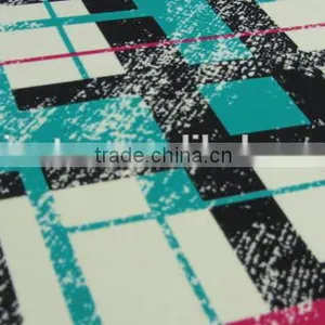 Green Square Spandex Print Nylon Fabric for Beach Chair thumbnail-5