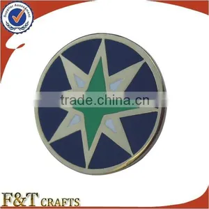 Promotional Quality Stamp Die Cut Custom Metal Badge With Plastic Box thumbnail-6