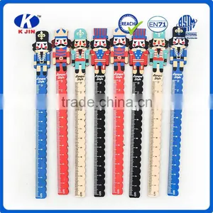 Fashion Design 12cm Funny Wooden Ruler Style Ruler With Handle for Measuring Waist thumbnail-3