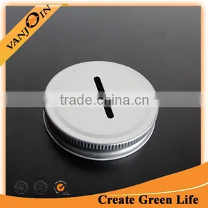 Regular Mouth 70mm Coin Slot Silver Lids thumbnail-1