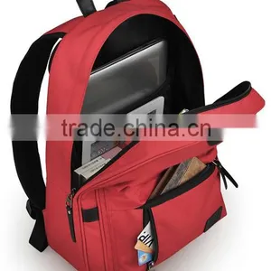 Unisex Casual Waterproof Polyester 14inch Backpack Laptop Bags thumbnail-5