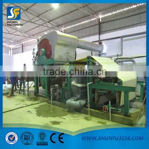 1092mm and 1575mm Toilet Paper Making Machinery Complete Line thumbnail-1