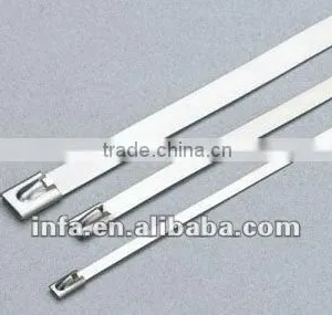 Naked Staniess Steel Cable Ties Pvc Self-locking Metal Ties thumbnail-1