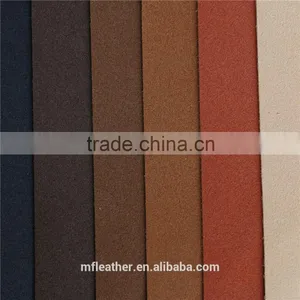 Breathable pu Leather Fabric,suede Leather for Shoe Upper, Soft thumbnail-3