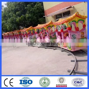 Theme Park Ride Electric Track Train A thumbnail-1
