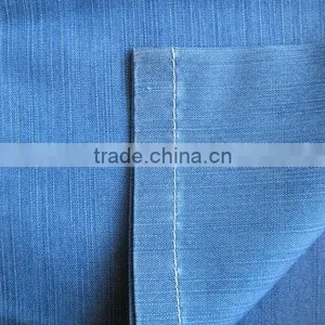 XAT9127-A 16S+21S*150D 80%TENCEL 20%POLY DENIM INDIGO TWILL WOVEN FABRIC thumbnail-1