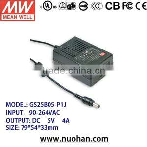 Meanwell 20~25W AC-DC Single Output Desktop 20w Switching Power Supply thumbnail-1
