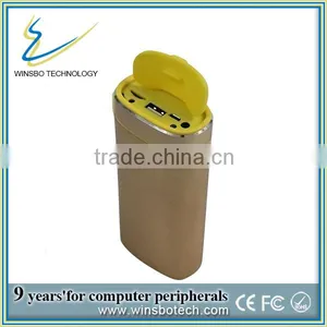 New Design Smart Power Bank Bluetooth Speaker thumbnail-5