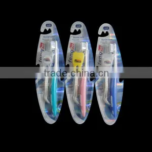 Toothbrush Travel Set Including Disposable Dental Floss Pick thumbnail-2