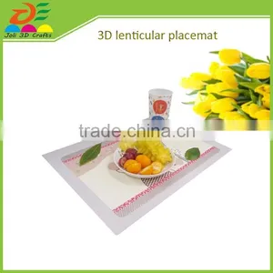 Custom Lenticular Plastic 3D Placemats of Animal thumbnail-3