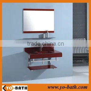 Glass Bathroom Cabinet, Glass Basin, Lavabo Basin thumbnail-1