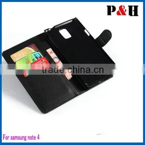 Hot Sale pu Leather Case for SamSung Galaxy Note4 thumbnail-4