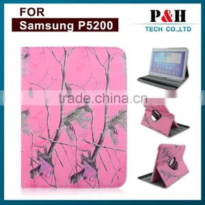 Hot Sell Leather 360 Degree Rotation Tablet Case for Samsung P5200 thumbnail-3